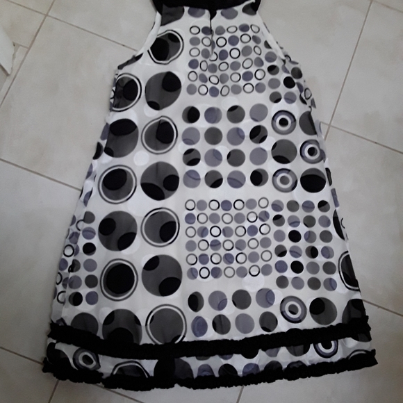 Rare Editions Black & White Dress (little girl) - Picture 9 of 10